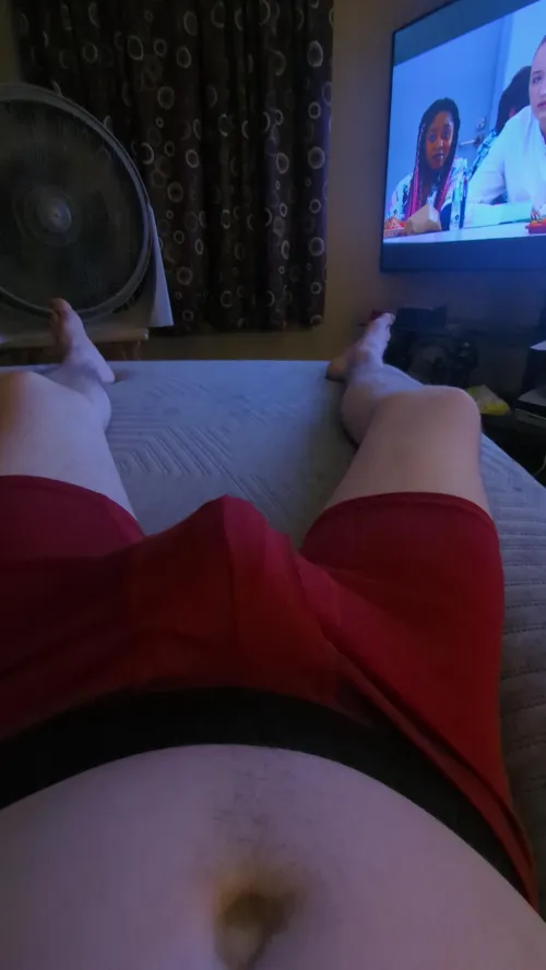 Thumbnail Exploring the Appeal of New Red Underwear Bulge by randyshaw556