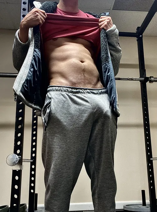 Thumbnail Unexpected Gym Cock Day by Ghost_of_EdwardTrepe - Bulges Category