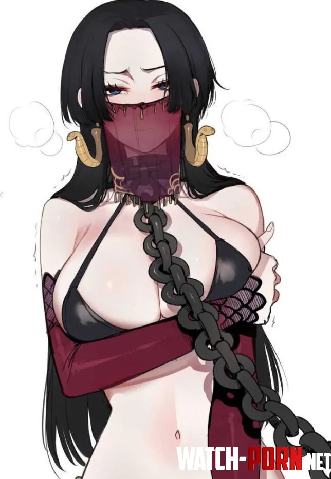 boobsy boa hancock in chain mrskull ratatatat74 one piece by Xlianoa