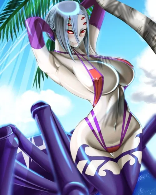 Thumbnail Rachnera Arachnera Imaani Monster Musume by curvykittygirl | MonsterGirl Category