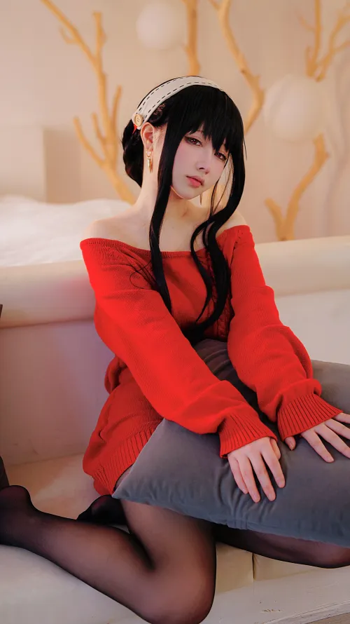 Thumbnail CosplayGirls: Eririchyan's Mommy Yor Forger Impression | _trapd00r_