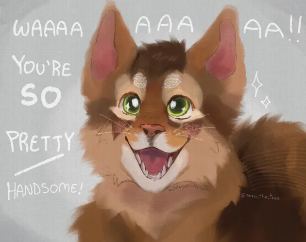 Thumbnail Silly Cat Art by Sora-KunOwO: Fun and Facts! | Category: Furry