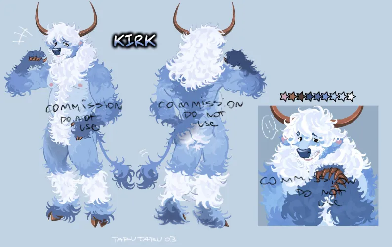 Thumbnail Custom Furry Commission for Friend Kirksta by taru03