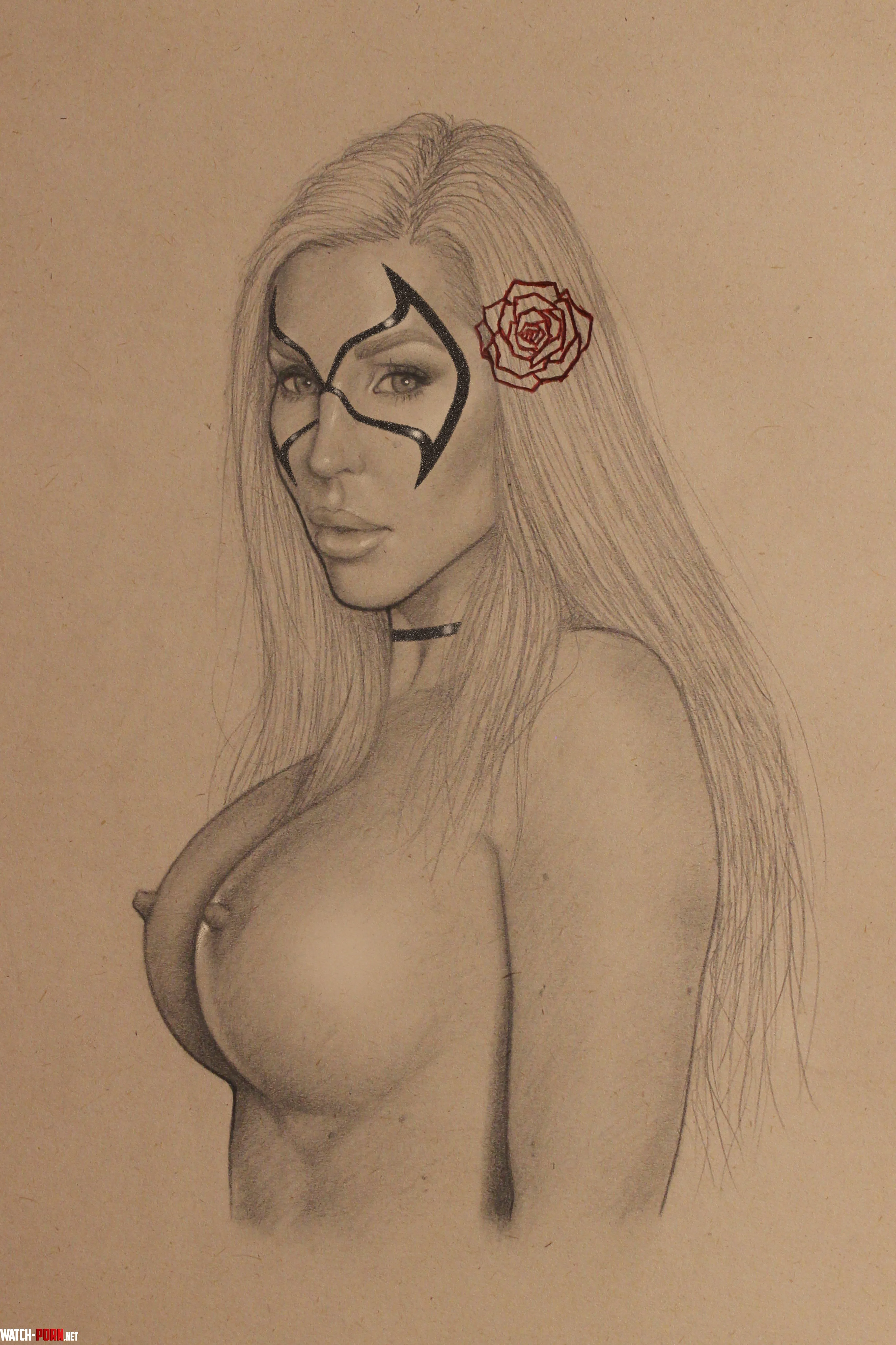 Miss BlackCat KeroticMarvel  by Kerotic_art