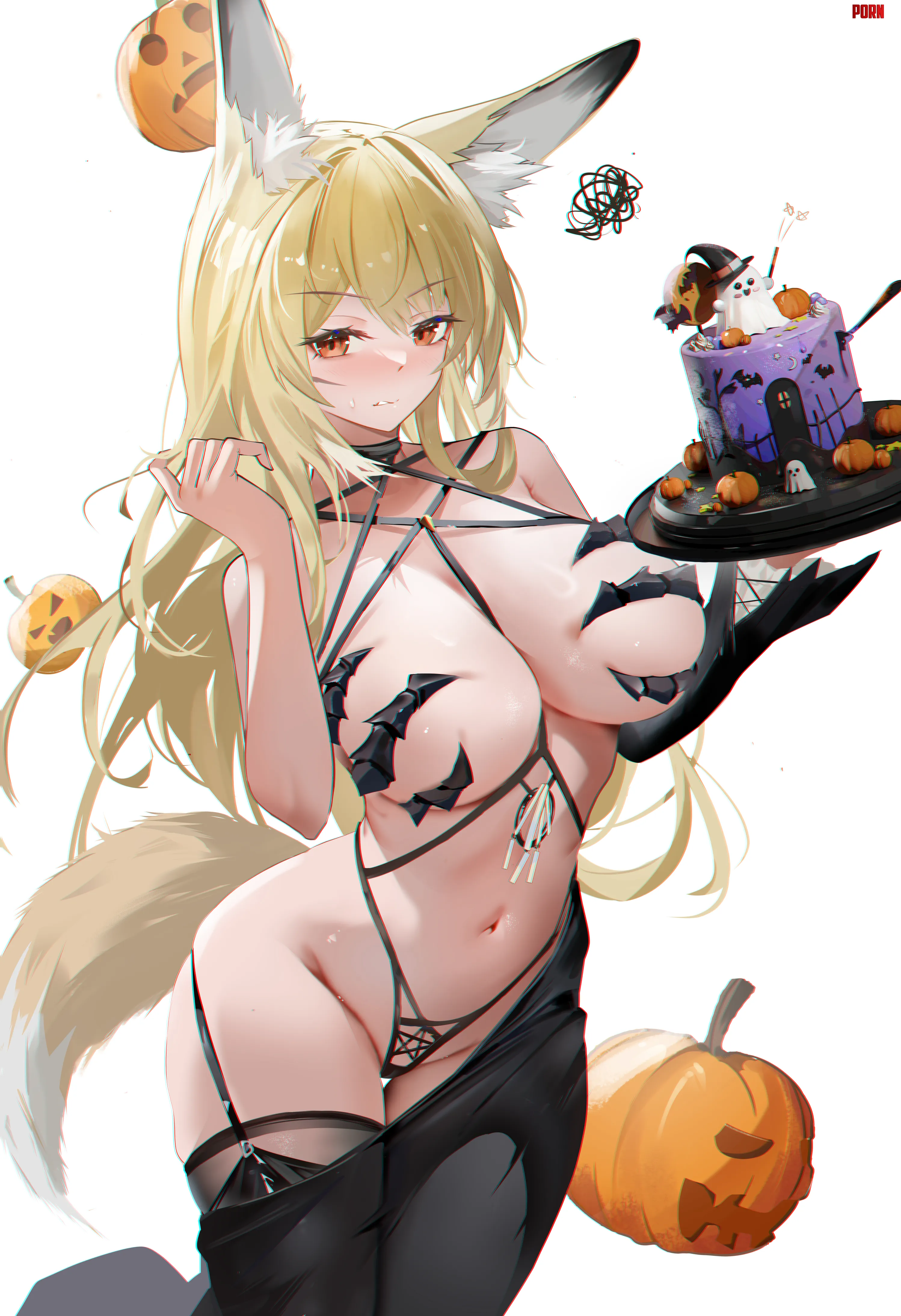 Halloween Vulpisfoglia Arknights by marxsander2016