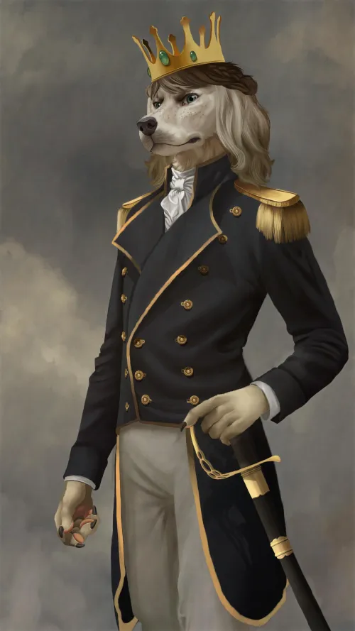 Thumbnail Regal Commission Work Unveiled by cgcritter in the Furry World