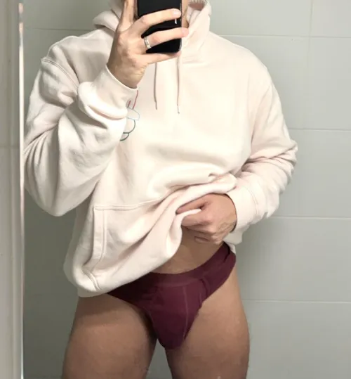 Thumbnail Sweatshirt Season: Unveiling the Coziest Bulges of the Year by Guilty_Ad5280