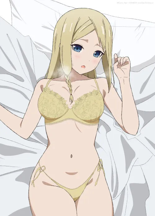 Thumbnail Csxc Captures Ai Hayasaka in Lingerie: 'Ai Hayasaka Laying in Bed in Lingerie Kaguya-sama Love Is War'