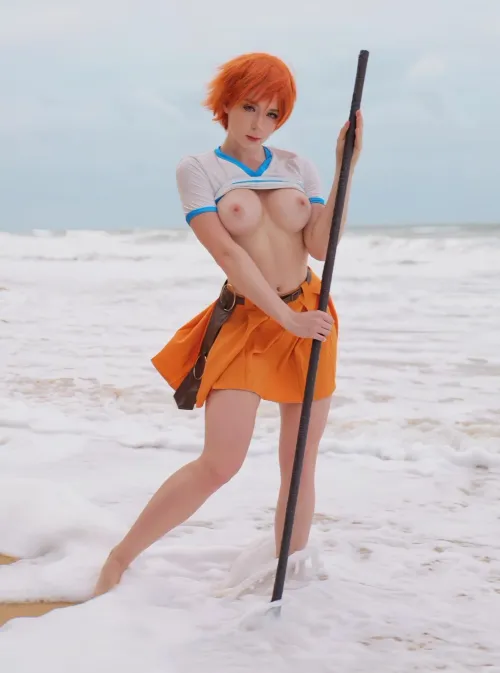 Thumbnail Nami from One Piece Cosplay: Sweetie Fox's Stunning Transformation