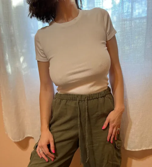 Thumbnail Casual Elegance: Ive been told this casual look works for me by weedysolo in the braless Category