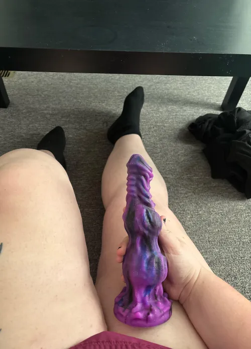 Thumbnail Exciting Show and Tell: Diving into Dildo Fun with blackened-bone | BBW Chubby