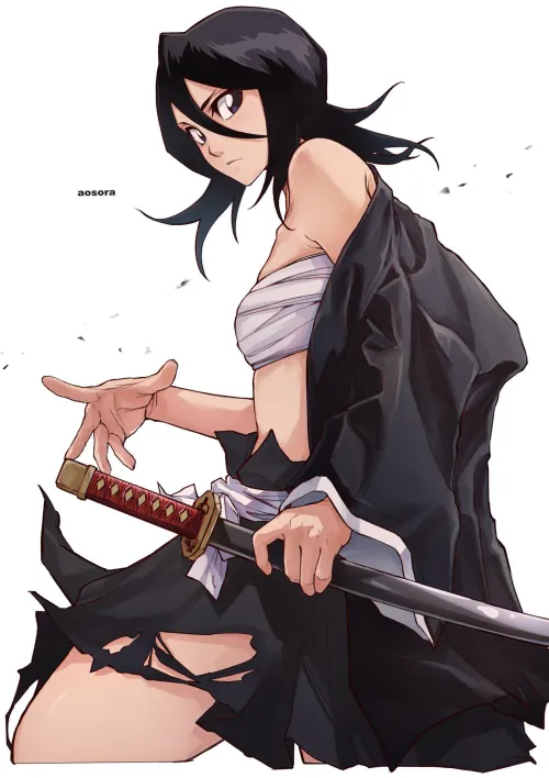 Thumbnail Sensual Fantasy: Delving into Sexy Rukia's World by Evandagoatking in Bleach_Hentai Category