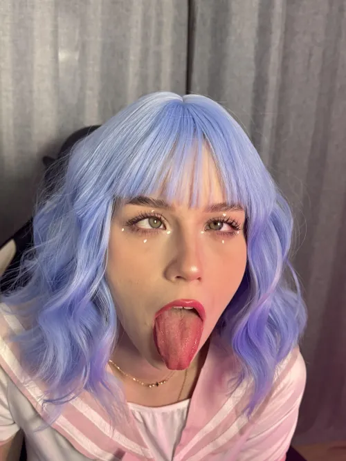 Thumbnail Unveil GlitterJosie's Ahegao Secrets - The Art of Teasing