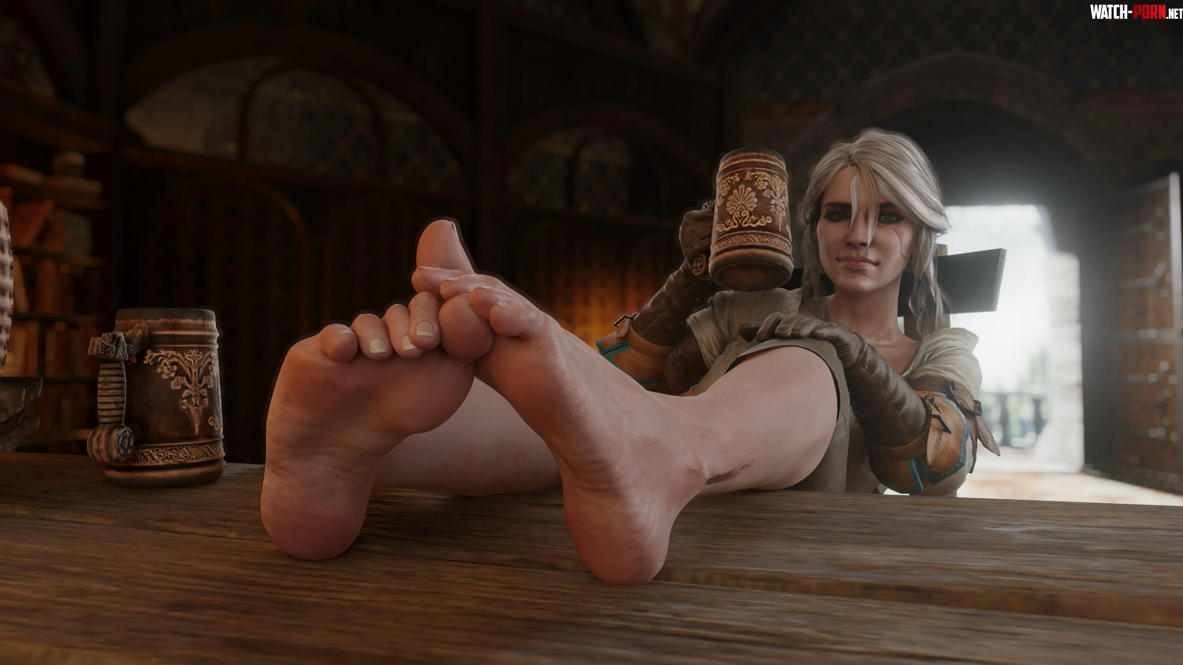 Ciri Vice3D The Witcher by EroMestre