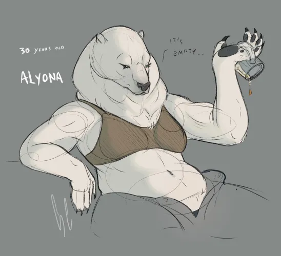 Thumbnail Meet Alyona: Engaging Furry Art by Yukko_art