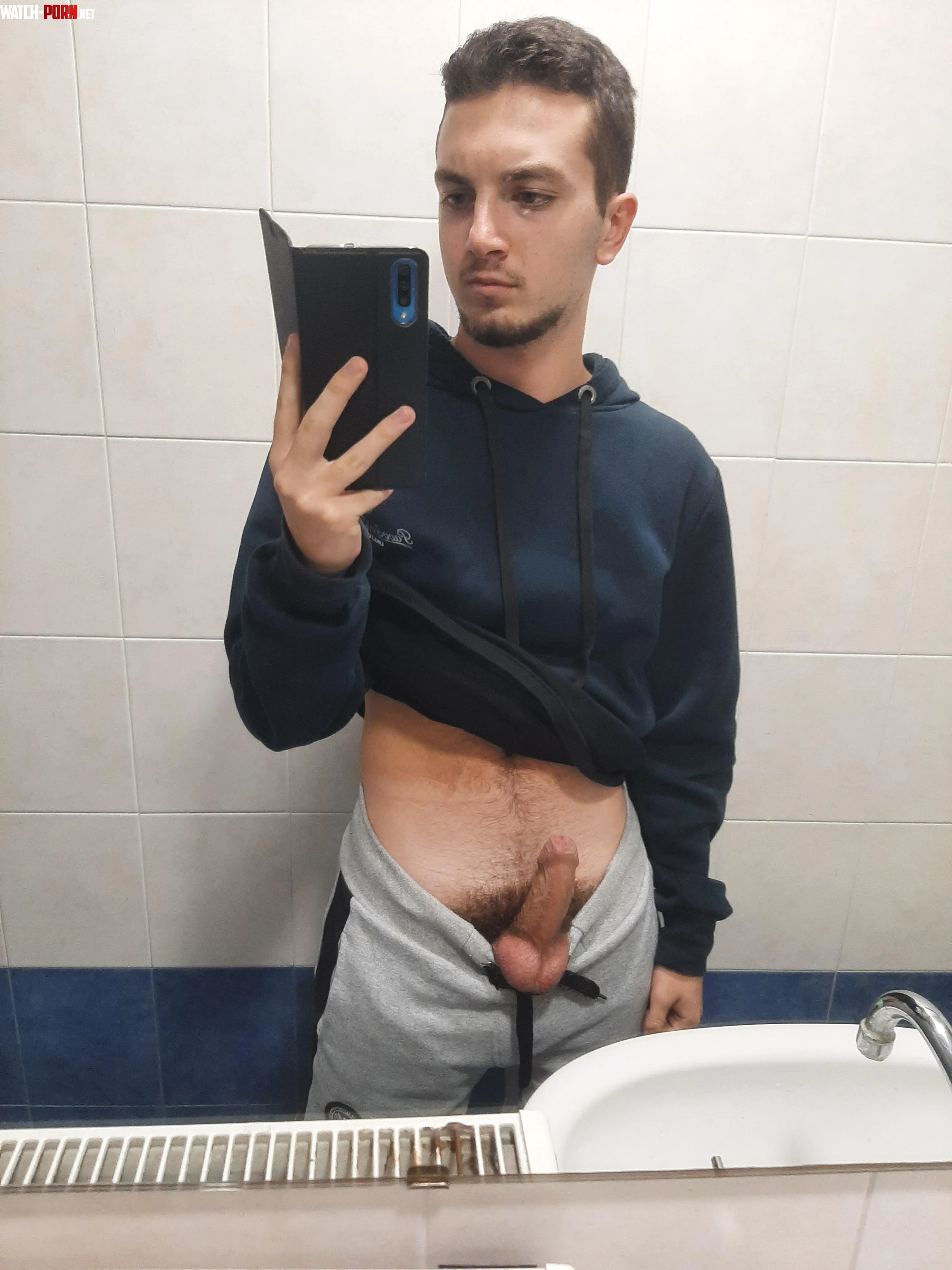 upvote if you would get on your knees right there in the public restroom  by hairyhungboy223