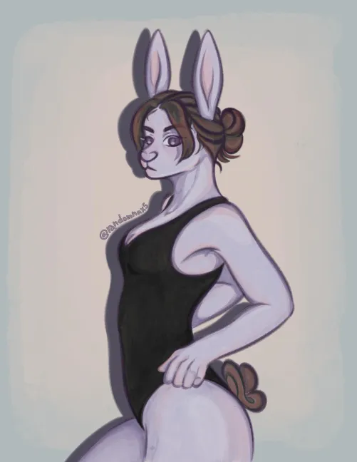 Thumbnail Purple Bunny Art by Me | Discover Furry Creations by sucjer69