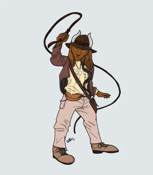 Thumbnail Indiana Jones as a Goat: Discover Ssnowstalker & More Furry Tales by Bronzehorn