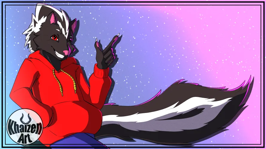 Thumbnail Whimsical Furry Creations: Little Skunk Mascot | CaiDoesArt