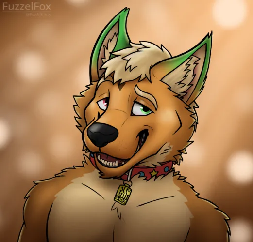 Thumbnail Headshot Comm for a Local Fur: Personalized Art by FuzzelFox