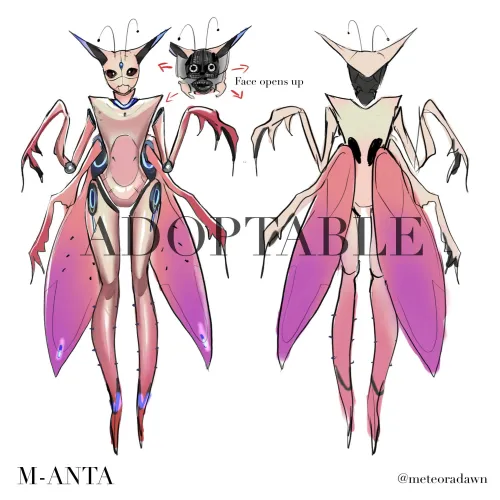 Thumbnail Unveil the Unique Android Mantis Adoptable by victoriariaria