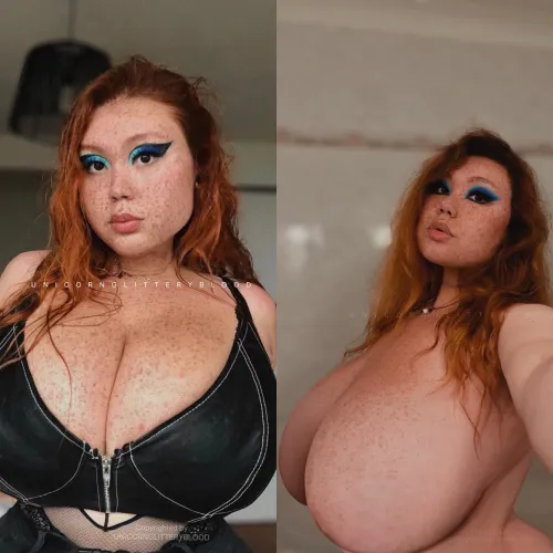 Thumbnail Growing Beauties: Unicornglitteryblood's Boob Journey