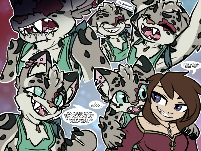 Thumbnail DnD Maliks Teefs by CrazyMeliMelo | Furry Artwork Services