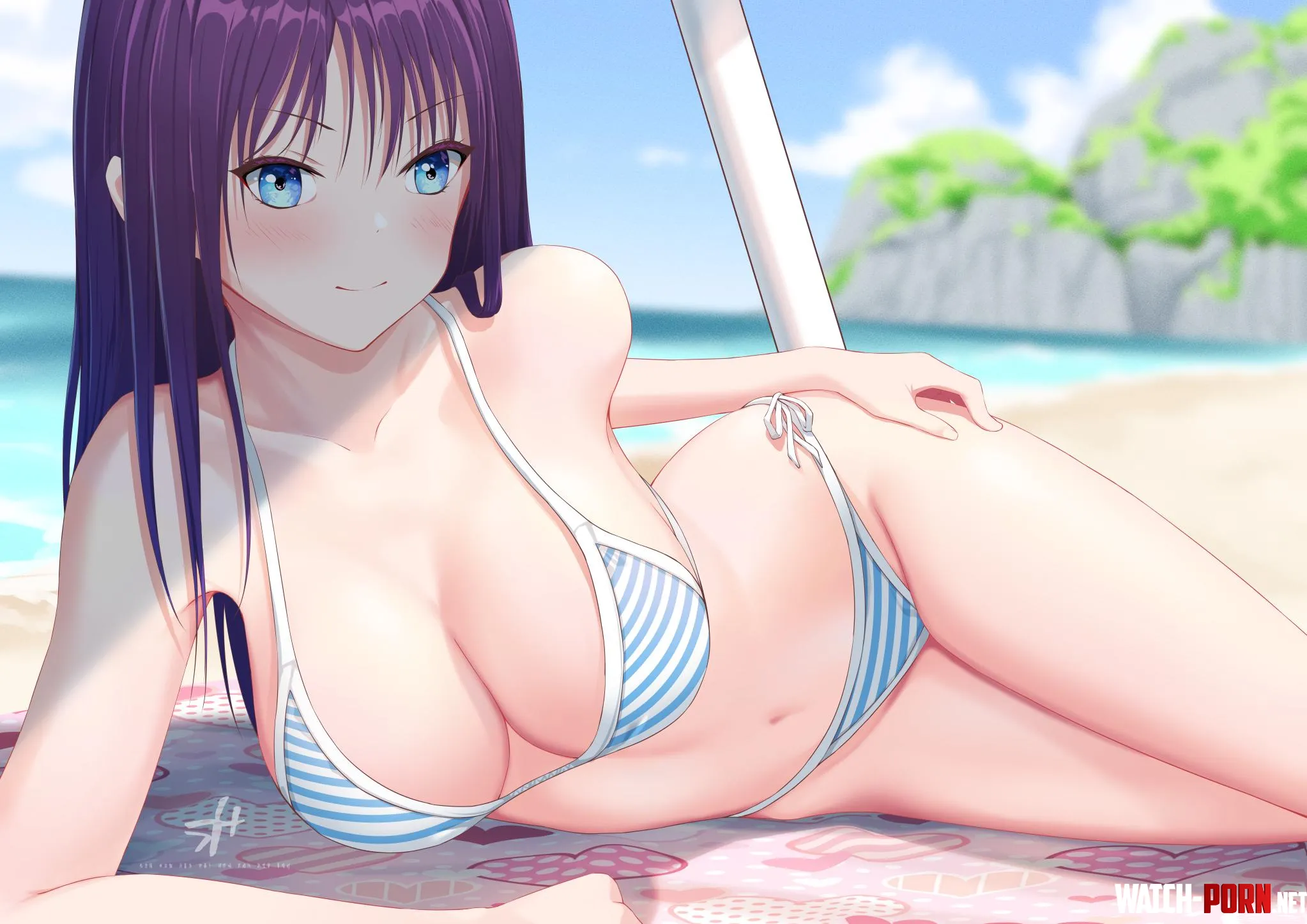 Beach Beauty Original by A_MASSIVE_PERVERT