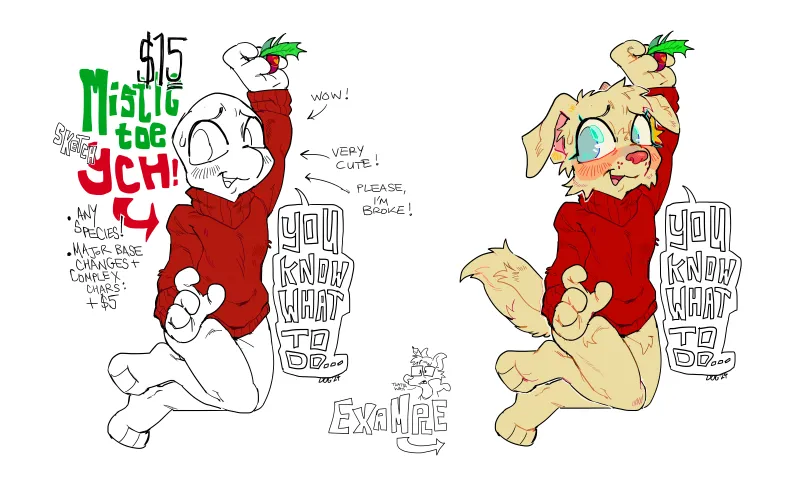 Thumbnail donburidog Offers Slots for a Fun YCH in the furry Category