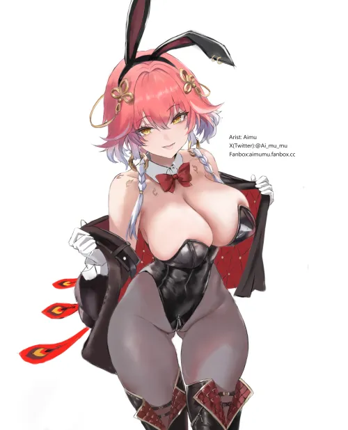 Thumbnail CheetahSperm18's Anime Bodysuits: Dive into Bunny Changli's World