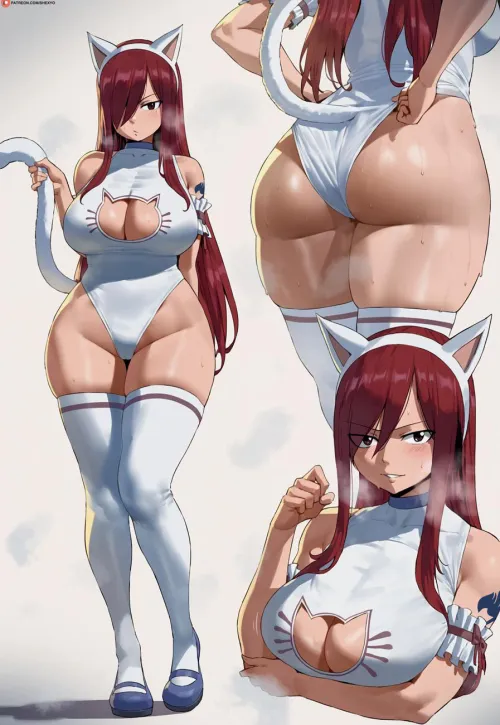 Thumbnail NewTrib6 Introduces Cat Erza Shexyo in AnimeBooty Domain