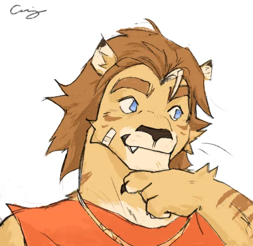 Thumbnail artsphia's Intriguing Art: 'I Wonder What He's Lookin At' in the furry Category