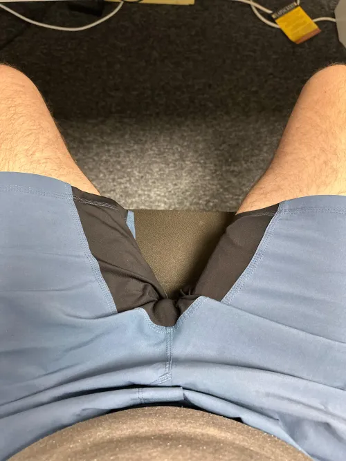 Thumbnail M39 Post-Workout Experience: Same Shorts, Different Direction by Intrepid-Break862 | Bulges