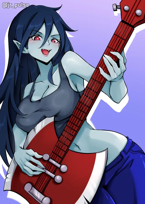 Thumbnail No_Stay_7237 Explores Marceline in Adventure Time for BigAnimeTiddies Fans