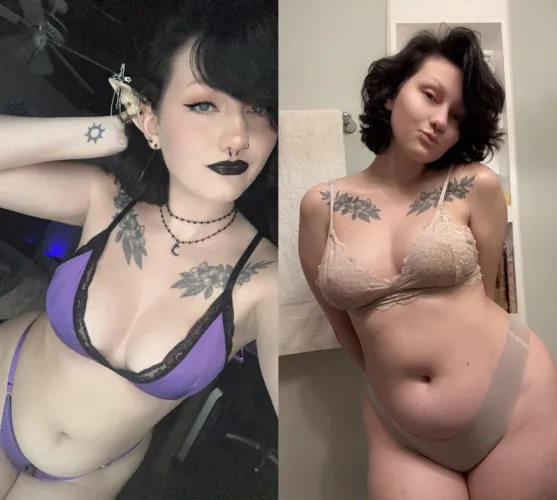 Thumbnail Goth Aesthetics: Goth Mommy Vs Soft Cutie by AlyxIvy | gothsluts Category