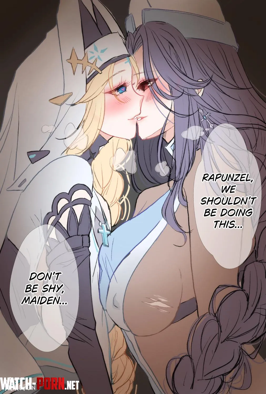 Rapunzel x Maiden Sinful Sisters Goddess of Victory Nikke by Silent_Steak_9540