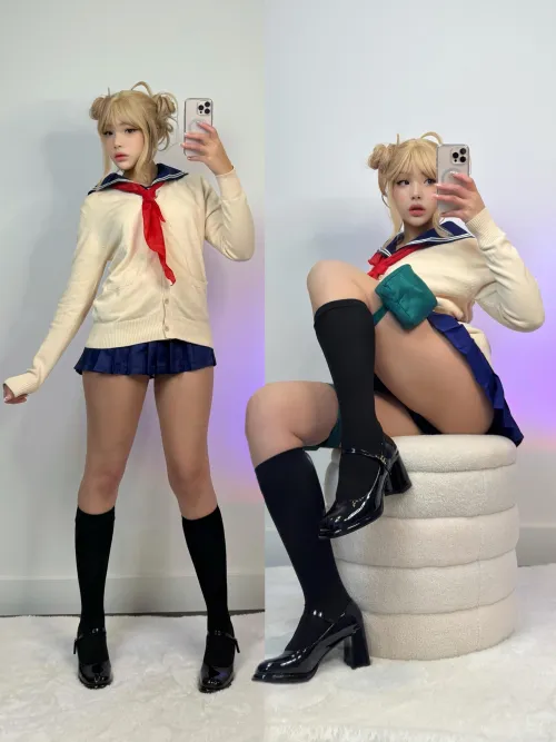 Thumbnail Cosplaygirls: Himiko Toga from My Hero Academia by strawbunnix