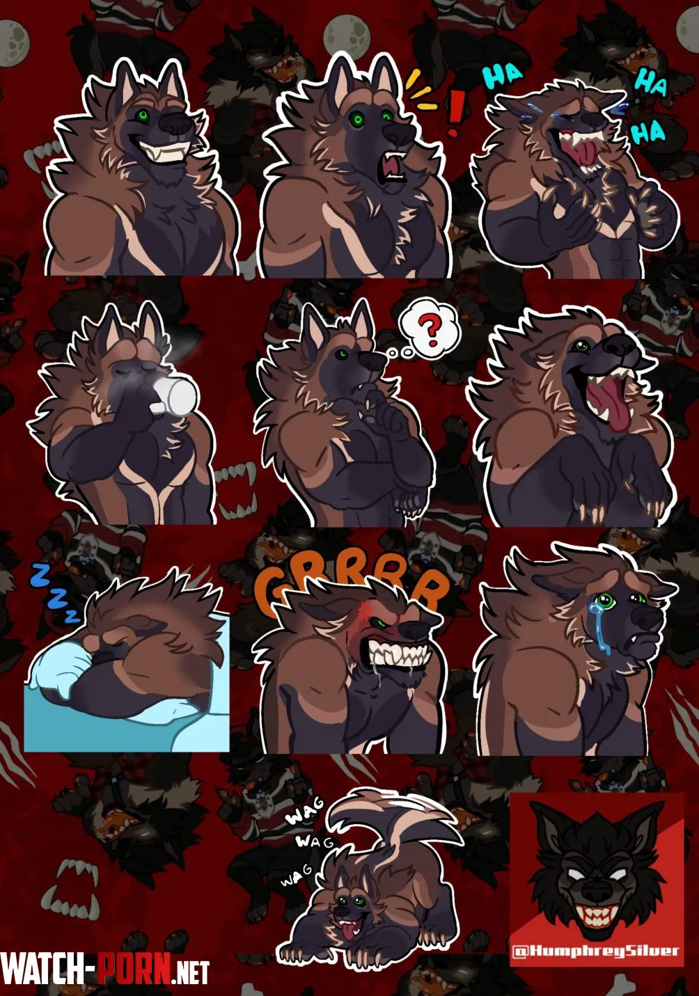 Sticker commission finished  by princesilver05