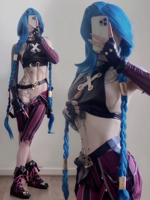 Thumbnail LunaraFawn Portrays Jinx | Author: Ce_Luna | Cosplaygirls