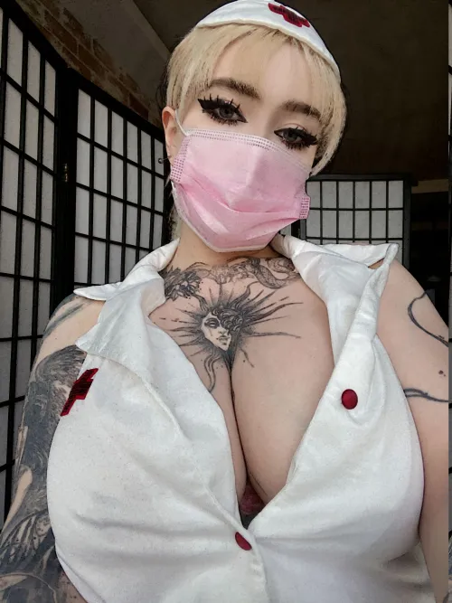 Thumbnail mimundolove Teases: 'I Could Be Your Nurse' - A NSFW Costume Fantasy