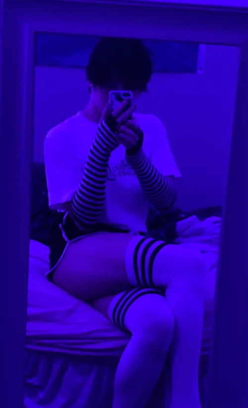 Thumbnail Trend Alert: Embracing Thigh Highs - RoastBeefAndRaisins | femboy