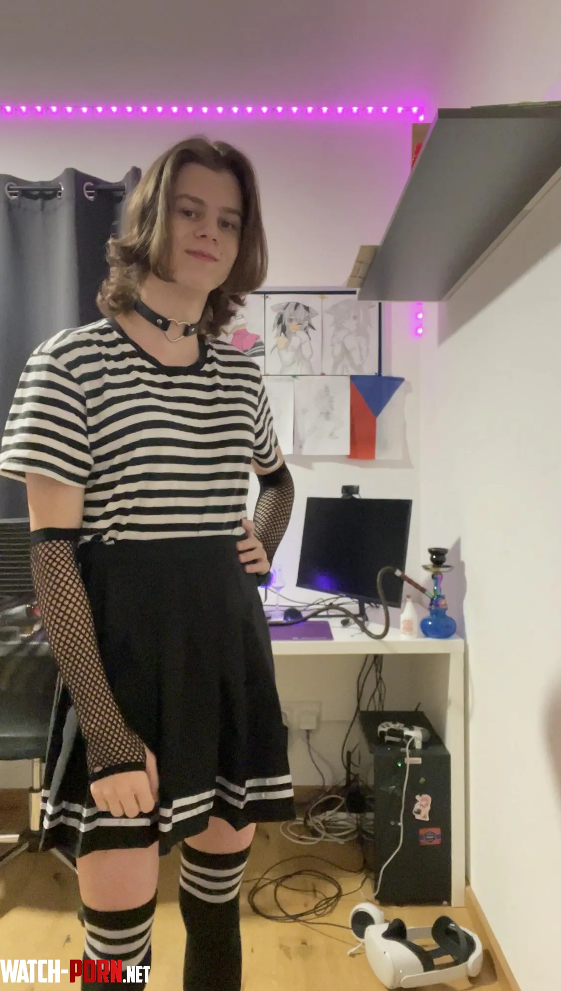 First time posting with face btw pls ignore that cable monster behind my pc  by xX69MEME_LORD420Xx