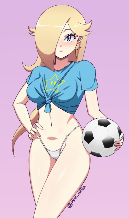 Thumbnail Football Rosalina: A Stylish Twist by A_MASSIVE_PERVERT | Discover Thighdeology