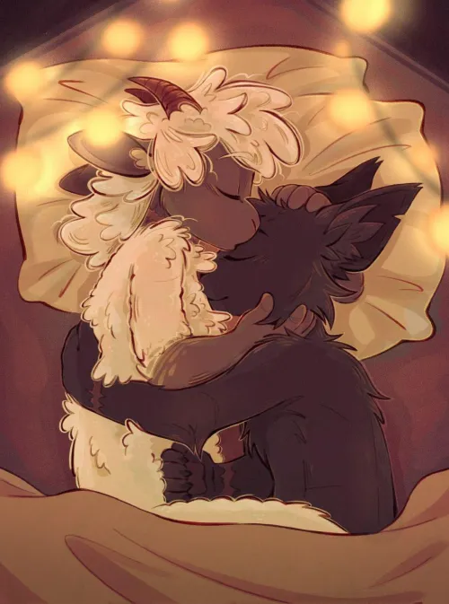 Thumbnail Engage in Cozy Moments with Snuggles by crocodile_balls in Furry World