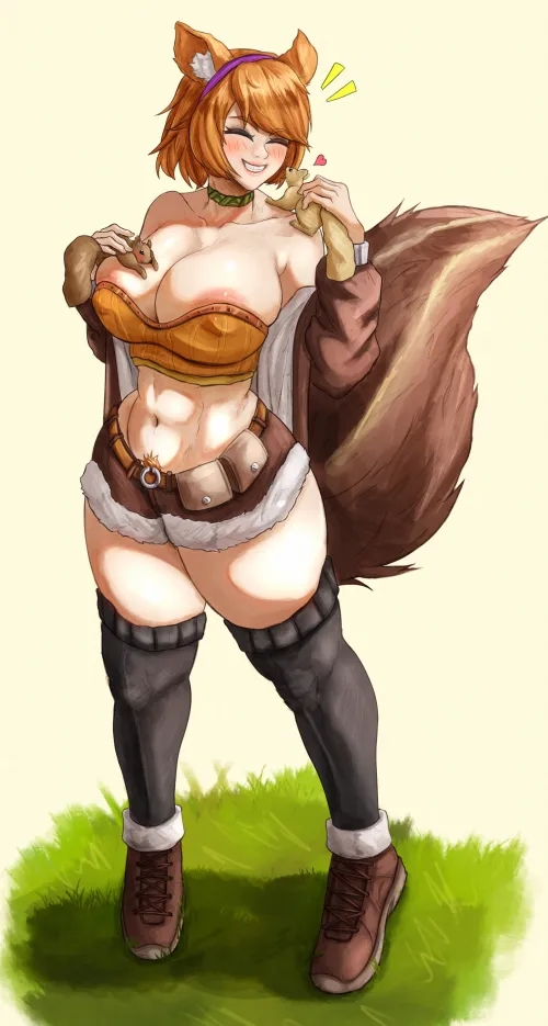 Thumbnail Marvel Rivals: Squirrel Girl by Lord_Magnuss | rule34