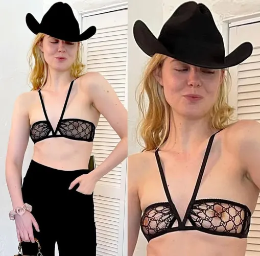 Thumbnail Celebrity Reveal: Elle Fanning Features by gscplay in NudeCelebsOnly