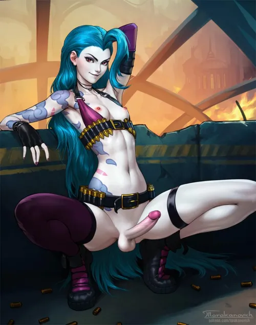 Thumbnail Udi-Dis: Jinx Ready for Action in Gockroach | futanari