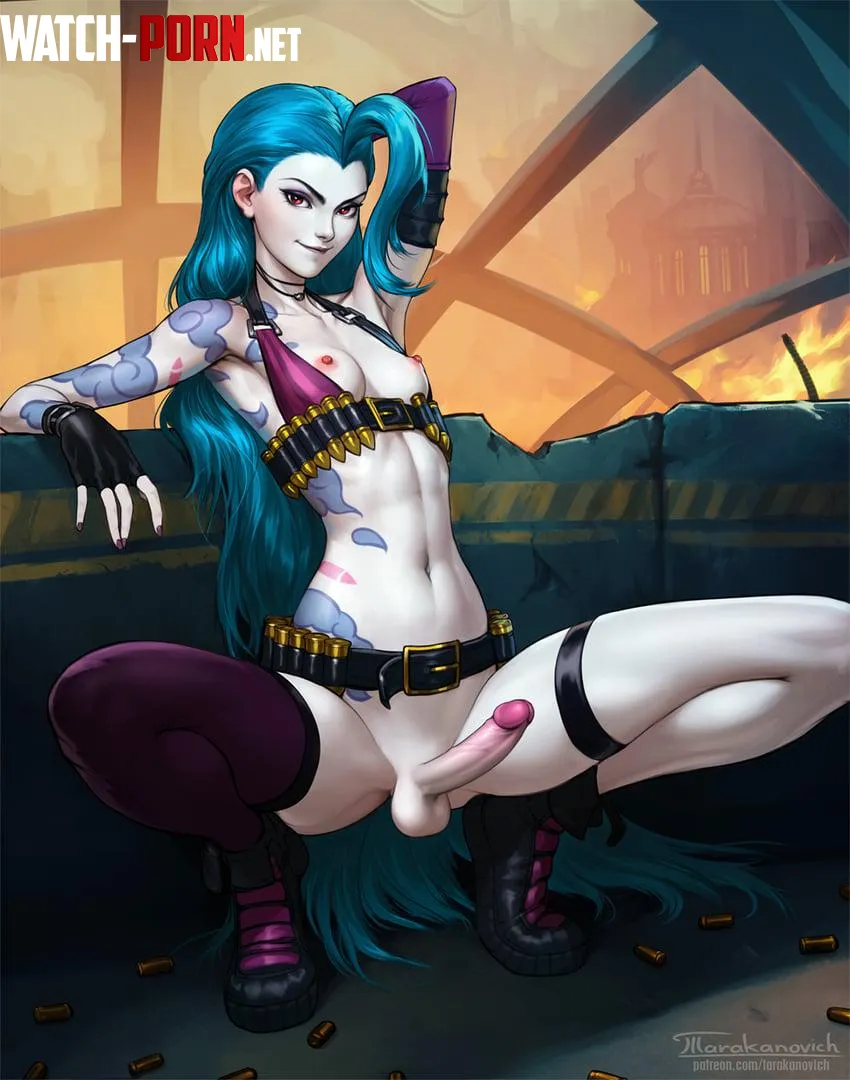 Jinx is ready to blow off some steam Gockroach by Udi-Dis