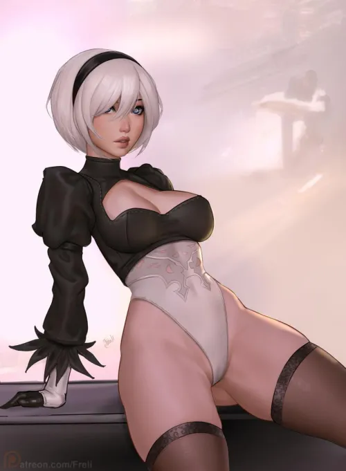 Thumbnail SpitefulCrow1701 Showcases Mankind's Pride in Freli NieR Automata