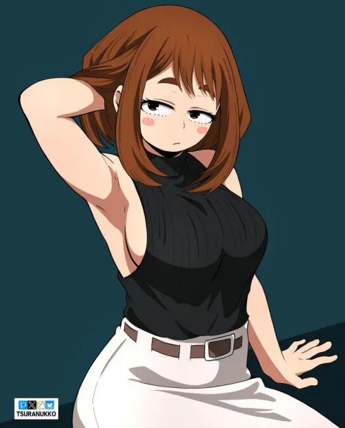 Thumbnail Uraraka My Hero Academia tsuranukko by A_MASSIVE_PERVERT